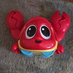 Cheerful Red Crab Toy for Kids